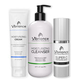 Vibriance Serum Super C en frasco, aplicación suave para hidratar y aportar luminosidad.