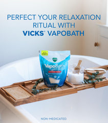 Vicks VapoBath: aroma de eucalipto y mentol para cuidado personal