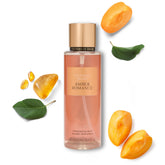 Victoria's Secret Amber Romance, botella-bruma: perfuma suavemente para uso diario.