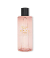 Victoria's Secret Bare Rose fragrance mist bottle highlights pear skin notes for daily refresh.
