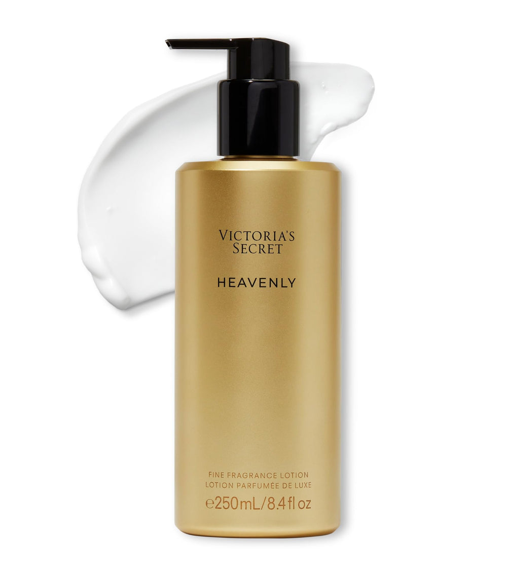 Victoria's Secret Heavenly Fine Fragrance Lotion envase de 8.4 oz para uso diario.