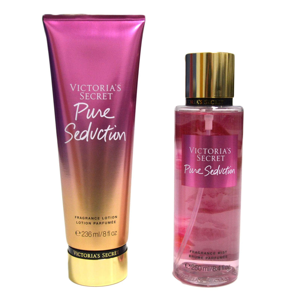 Victoria's Secret Pure Seduction brume parfum bouteille, senteur fruitée durable pour la peau