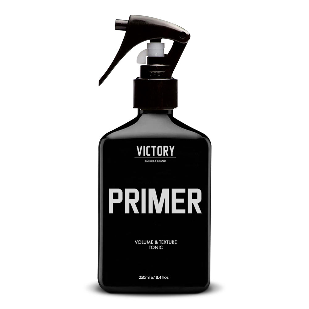 Victory Primer: botella en mano para definir volumen