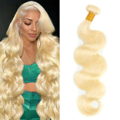 VICYAO 613 conjunto rubio con onda cuerpo, 18 pulgadas para volumen natural.