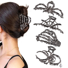 Pinza para el cabello Vigorpace con diseño de araña para un agarre seguro.
