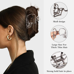 Pinza pelo calavera de Vigorpace: detalle gotico para cualquier look