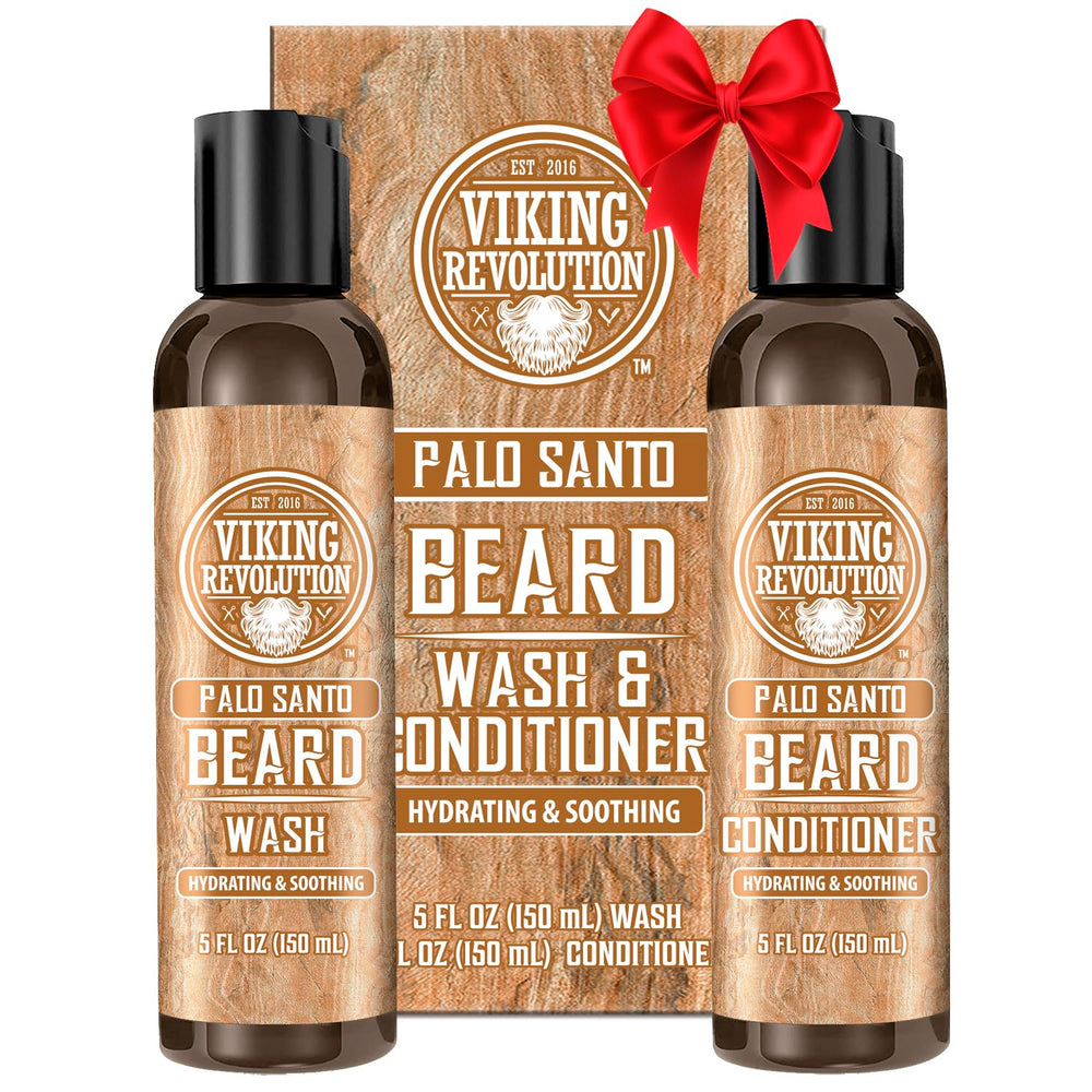 Viking Revolution Barba Lavado: vertido de la botella para limpieza suave