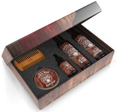Barba Viking Revolution: peine doble acción, facilita peinado y control del cabello.