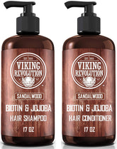 Champú Viking Revolution con sándalo y biotina para cabello suave y fortalecidos