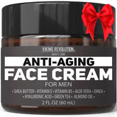 Cremas Viking Revolution: crema antiedad para hombre en frasco, piel más suave.