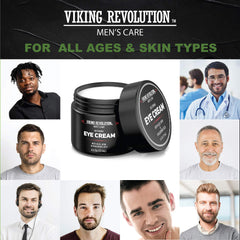 Viking Revolution Crema Ojos Reduce Bolsas y Oscurecimiento de forma suave.
