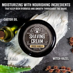 Viking Revolution ingredientes naturales acondicionan la piel durante el afeitado