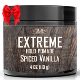 Viking Revolution pomada para cabello con vainilla especiada en aplicación suave que ofrece control duradero.
