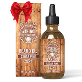 Viking Revolution aceite para barba con cedro y pino que perfuma y cuida la barba