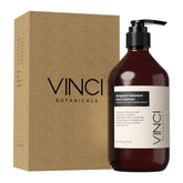 Vinci Botanicals Bergamot Geranium, botella de 500 ml, lavado exfoliante suave para manos.