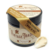 Vintage Tradition baume au gras de bœuf en bouteille pour hydratation durable.