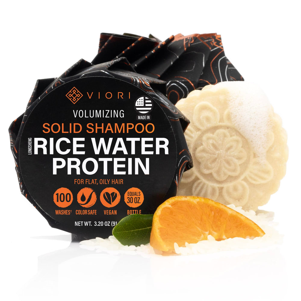 Viori Citrus Yao champú sólido clarificante para cuero cabelludo equilibrado