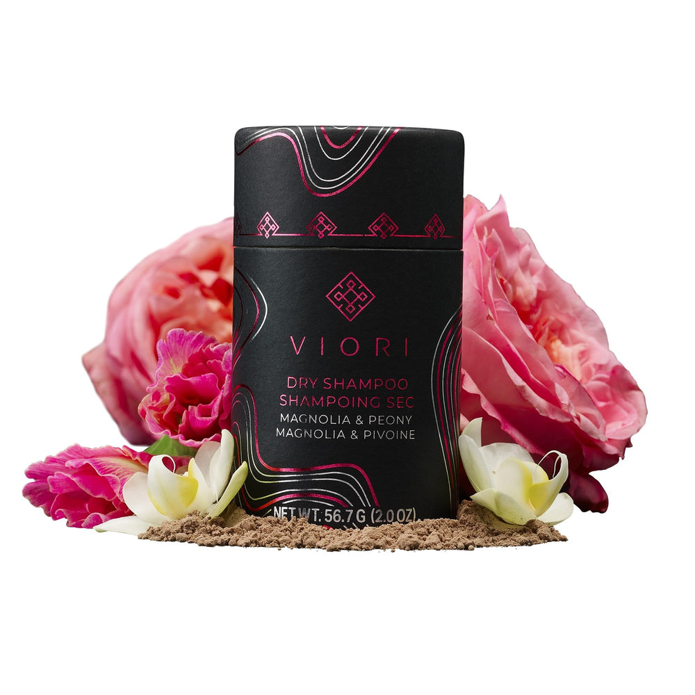 Viori polvo seco Magnolia Peonía: aplicación suave para refrescar entre lavados