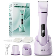 Epilador Virelle para mujer con doble cabeza para zonas amplias y faciales
