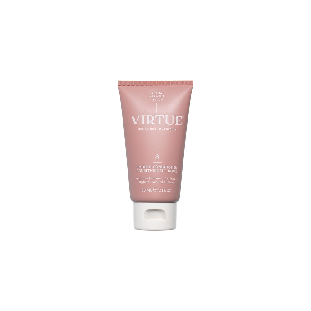 Acondicionador Virtue Smooth: frizz-control para cabello húmedo y manejo diario.