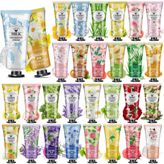 VISCOO 28 Pack Regalos crema manos en caja, ideal para regalo