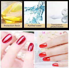 Vishine Uñas Gel con lámpara UV/LED: secado rápido y acabado profesional.