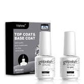 Vishine capa base 15 ml con acabado liso y duradero.