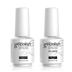 Vishine Capa Base 15ml para preparar uñas y protegerlas.