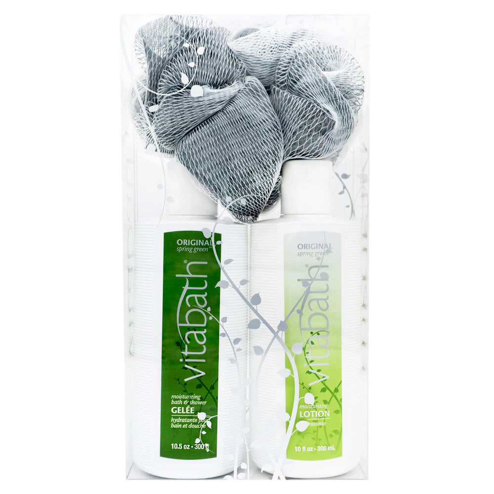 Gel de ducha espumoso Vitabath Original Spring Green para limpieza suave y aroma refrescante.