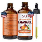 VITAL AFFAIR Batana Oil – bouteille en verre, présentation presse froide, soin nourrissant pour cheveux.