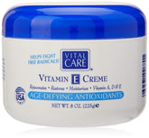 Vital Care Crema de Vitamina E, bote de 8 oz, hidratación suave para la piel