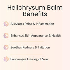 Ingredientes naturales de Vitality Helichrysum Balm: aceites botánicos y cera de abejas