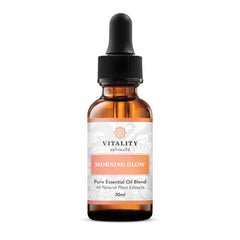 Vitality Morning Glow, bouteille-pompe, hydratation légère adaptée à tous types de peau.