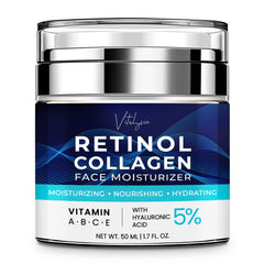 Vitalysin crema facial retinol y colágeno para uso diurno, hidrata y suaviza