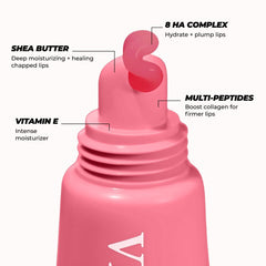 Vitamasques Bálsamo Labial Fresa: acabado translúcido brillante para un aspecto natural