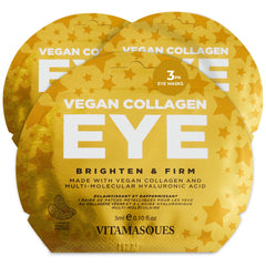 Vitamasques parche ojos Textura Gel para aplicación suave y cómodo contorno.