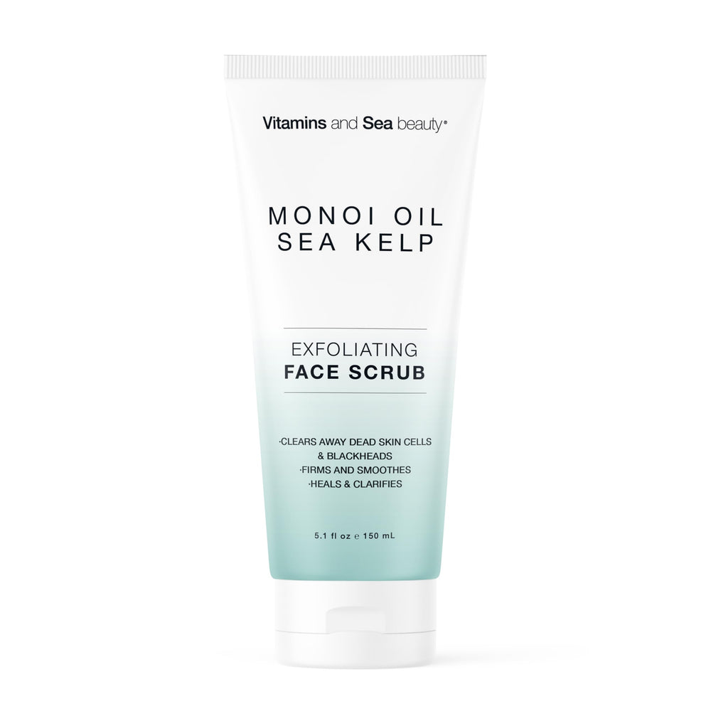 VITAMINS AND SEA BEAUTY exfoliante facial Monoi y alga marina para piel fresca