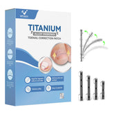 VITASY correcteur d’ongle incarné – ensemble complet de 12 pièces pour usage à domicile.