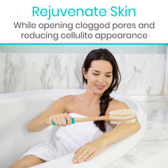 Cepillo Vive con cerdas duras para exfoliar piel áspera