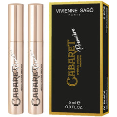 Vivienne Sabó Cabaret Premiere mascara two-pack with defined lashes for everyday wear.