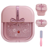 Bañera de pies VIVIYA plegable con calefacción para un masaje en casa.
