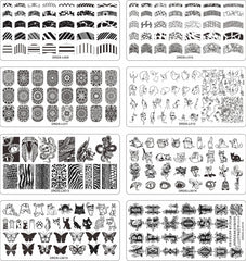 Placas VNC para uñas con animales, looks divertidos.