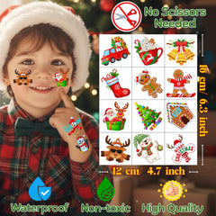 Set de 60 tatuajes VNXCRAFTIES para decoración y regalos.
