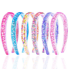 Vodolo diadema brillante con estrellas para niñas, añade brillo y estilo