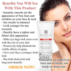 VOIBELLA BEAUTY aplicación en contorno de ojos para aspecto más fresco