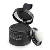 VOLLUCK polvo para retoque de raíces cubre canas con acabado natural.
