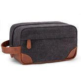Vorspack bolsa de aseo de viaje colgante, vista frontal, perfecta para mantener productos ordenados durante el viaje.