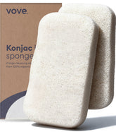 Vove Konjac esponja para cuerpo: exfoliación suave para piel sensible.