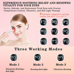 Luz roja Vowleike para revitalizar la piel y tono facial.
