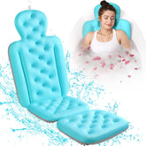 VOXOR cojin baño cuerpo completo azul para cuello y espalda.